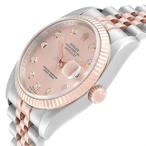 rolex datejust 36mm - rose gold price|rolex rose gold datejust 36mm.